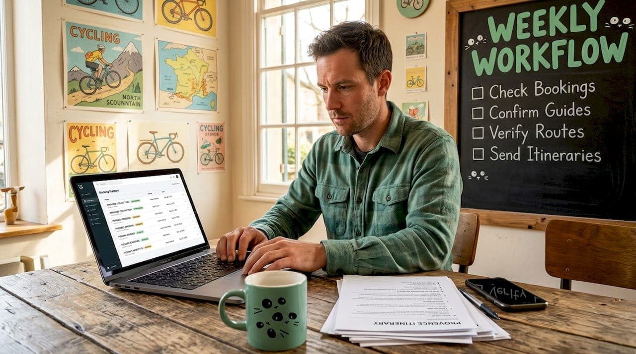 How Bike Tour Operators Handle Agency Bookings